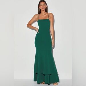 Lulu’s Green Formal Dress